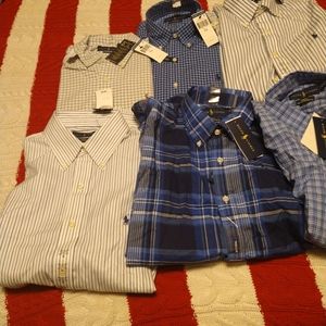 New beautiful Ralph Lauren Polo classic dress shirt size medium slim fit,top lft